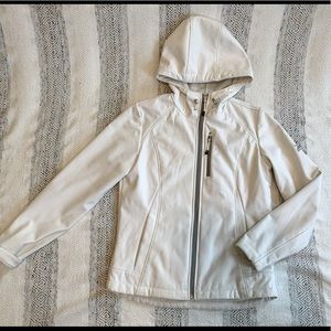 White Weather Resistant Jacket